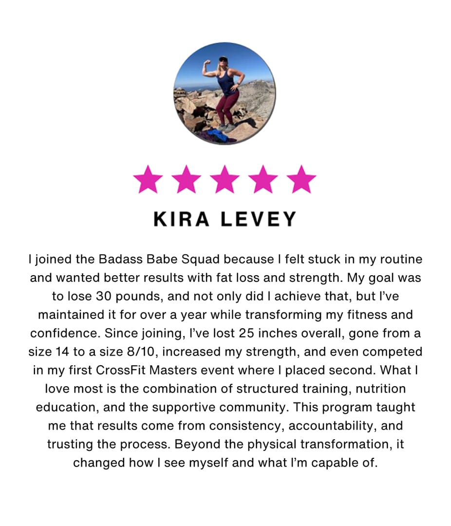 Kira Levey - Client Testimonial